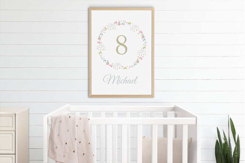 baby-milestone-card-watercolor-12-months