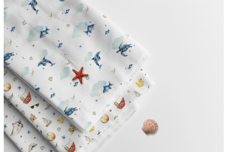 sea-patterns-kids-graphic-collection