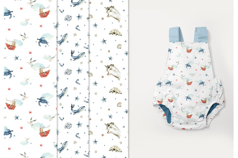 sea-patterns-kids-graphic-collection