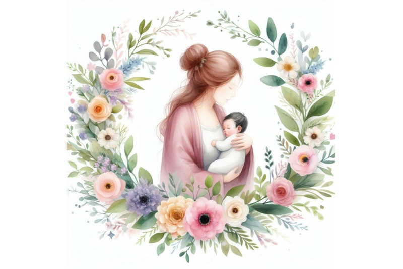 a-bundle-of-mother-s-day-greeting-card-design