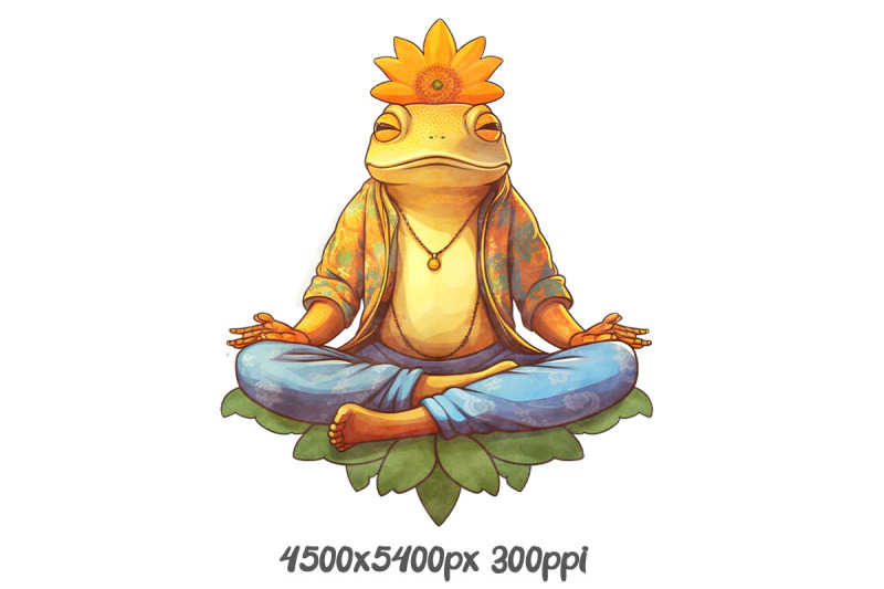 meditative-frog-on-mushroom