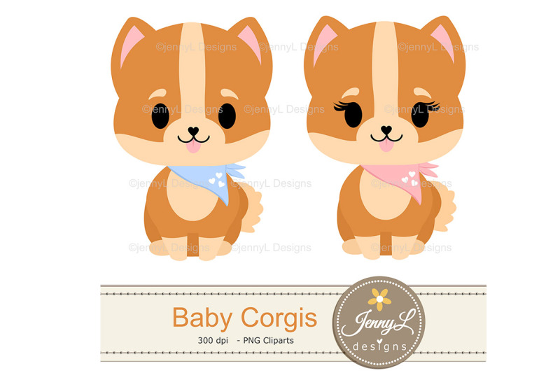 corgi-seamless-digital-papers-and-clipart