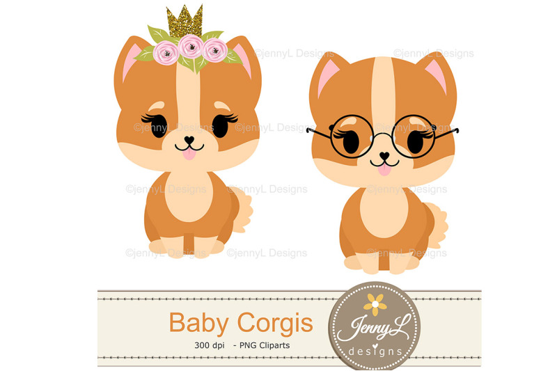 corgi-seamless-digital-papers-and-clipart