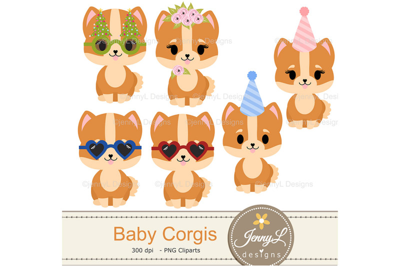 corgi-seamless-digital-papers-and-clipart