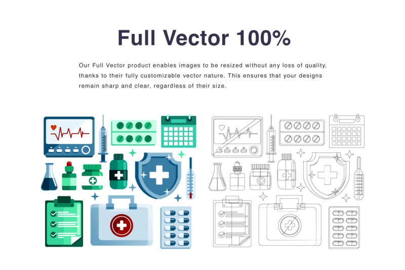 medical-elements-vector-illustration