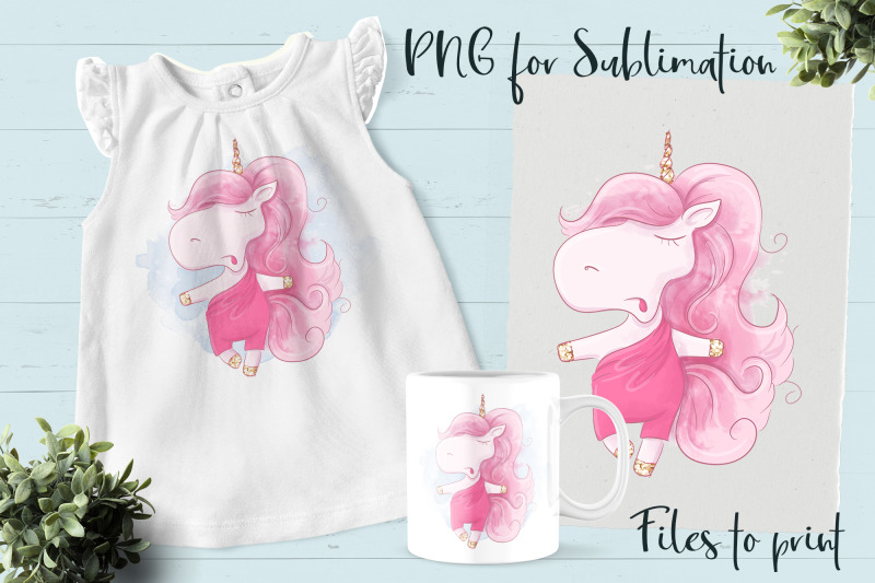 cute-pony-sublimation-design-for-printing