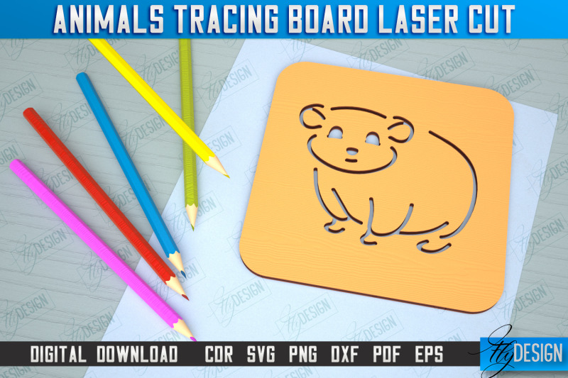 hamster-tracing-board-stencil-animal-drawing-template-cnc