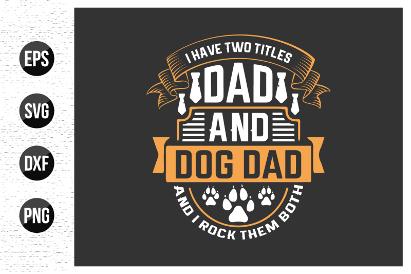 dog-typographic-t-shirt-design-vector