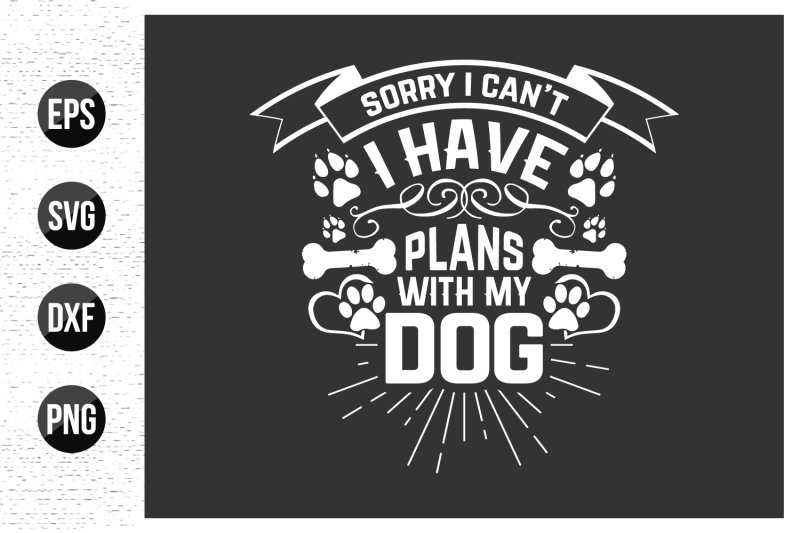 dog-typographic-t-shirt-design-vector