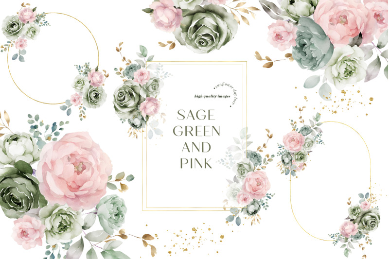 sage-green-amp-pink-flowers-clipart-green-floral-wedding