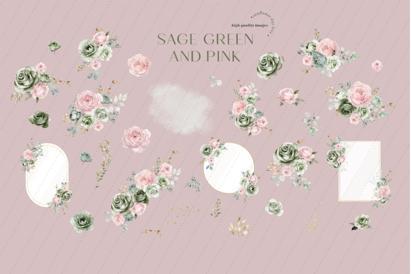 sage-green-amp-pink-flowers-clipart-green-floral-wedding