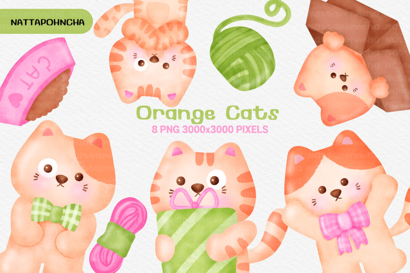 watercolor-orange-cat-clipart