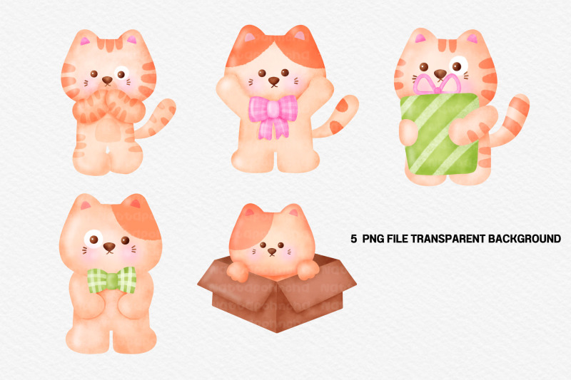 watercolor-orange-cat-clipart