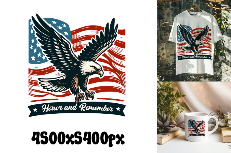 honor-and-remember-with-eagle