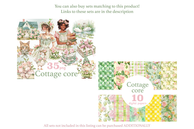 cottage-core-clipart-bundle-farmhouse-png-set