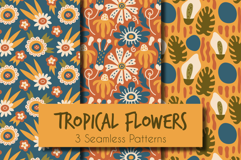 tropical-flowers-seamless-patterns-jpg-eps