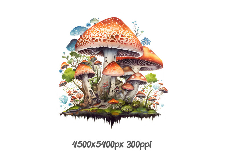 mushroom-delight-in-natural-setting