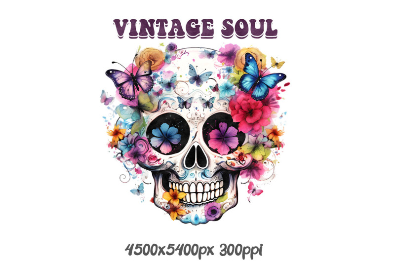 vintage-soul-floral-skull