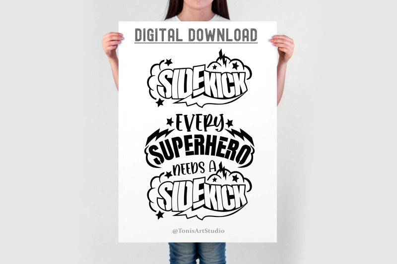 every-superhero-needs-a-sidekick-svg-father-and-matching-shirt-design