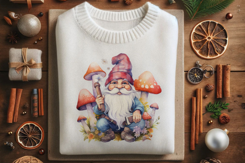 meditative-gnome-with-vibrant-mushrooms