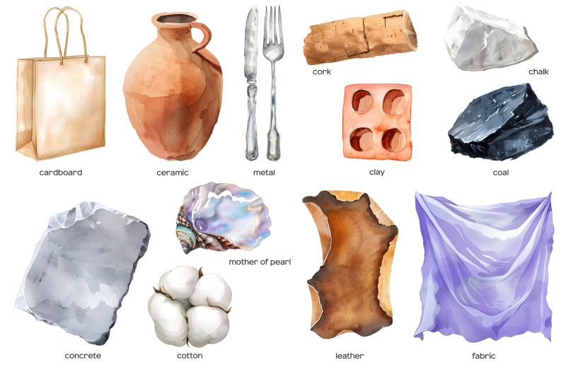 watercolor-materials-clipart-types-of-material-set-21-png