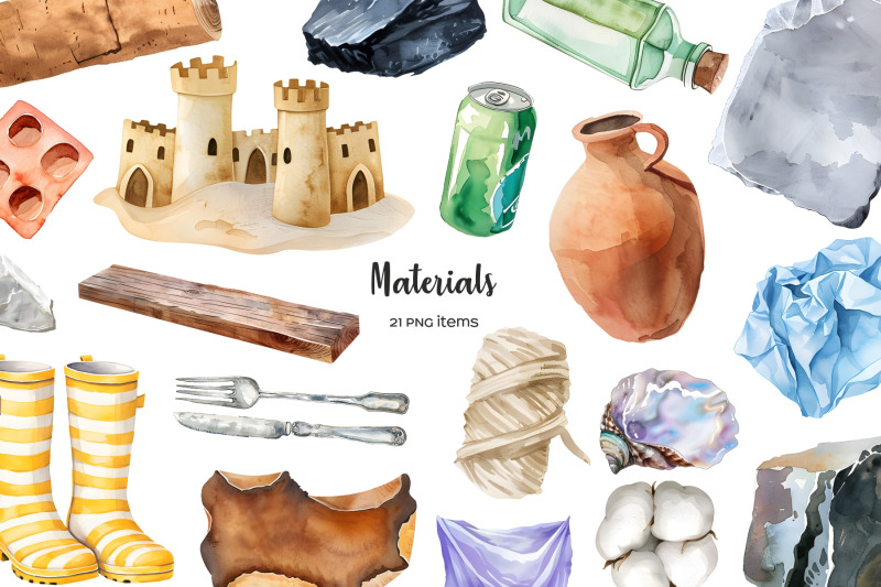 watercolor-materials-clipart-types-of-material-set-21-png