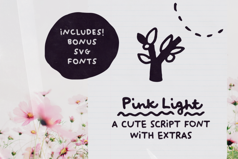 pink-light-cute-script-font