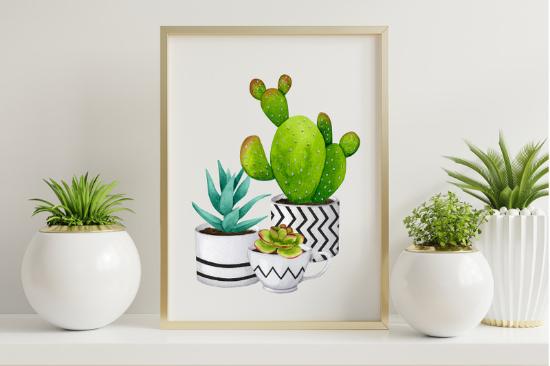 cacti-and-succulents-watercolor-sublimation