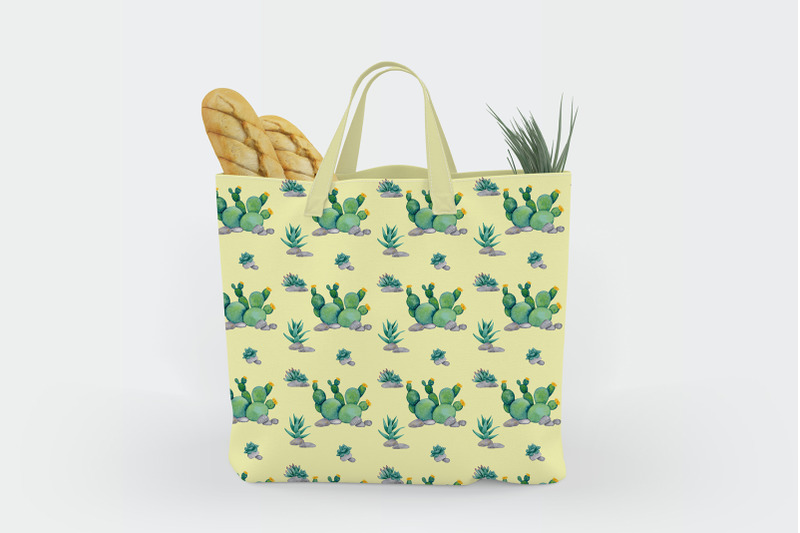 cacti-and-succulents-watercolor-patterns