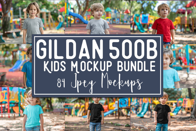 gildan-500b-kids-mockup-bundle