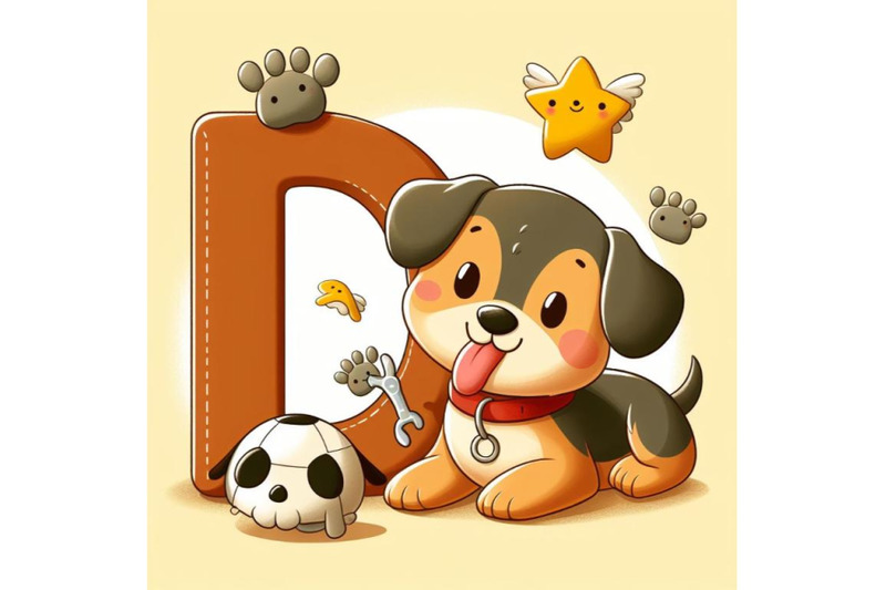 4-animal-alphabet-d-with-puppy