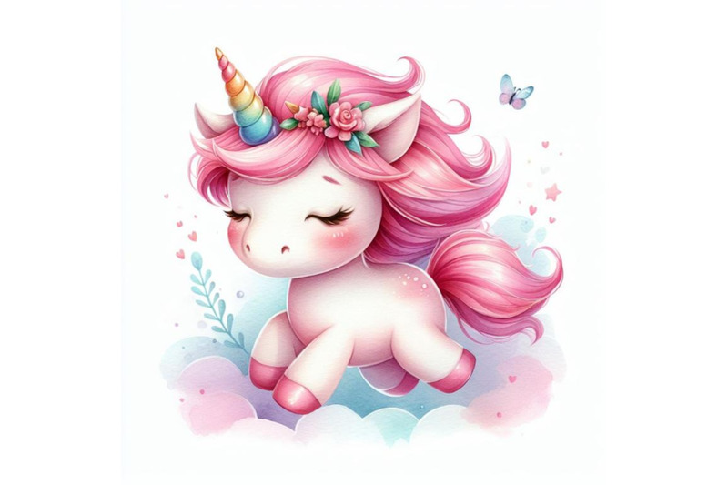 a-bundle-of-little-pink-unicorn-design-for-children