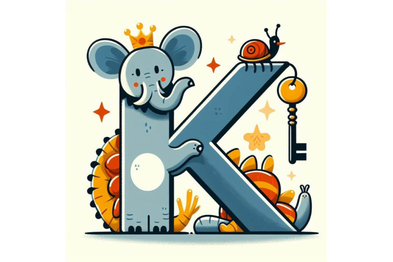 4-animal-alphabet-k-with-key