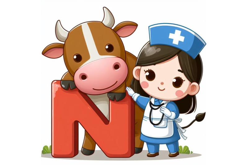 4-animal-alphabet-n-with-nurse