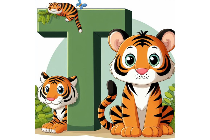 4-animal-alphabet-t-with-tiger