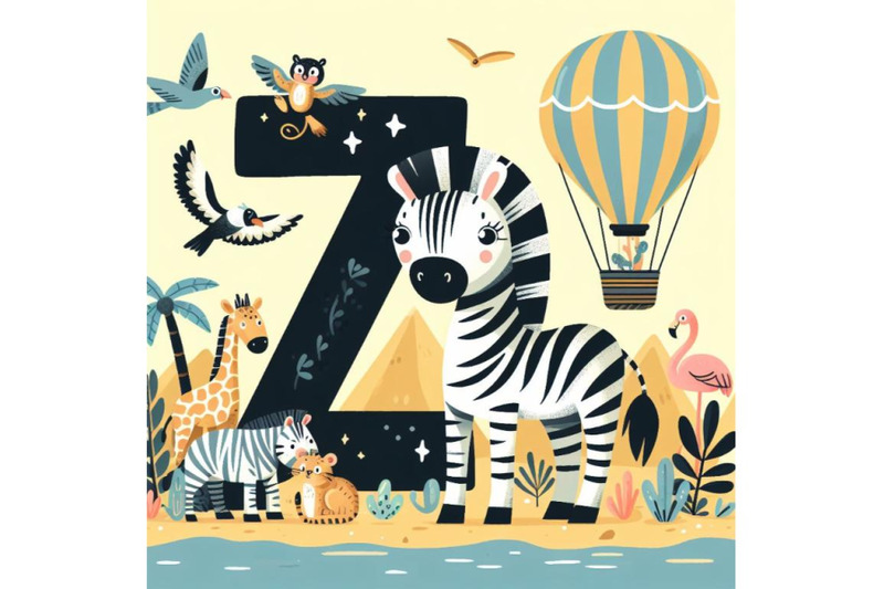 4-animal-alphabet-z-with-zebr