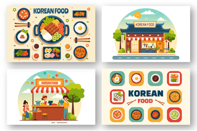 12-korean-food-illustration