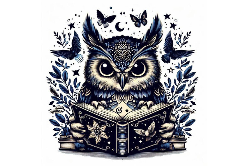 4-wise-owl-reading-book