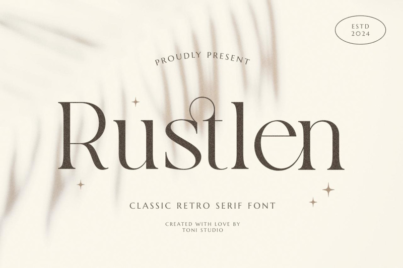 rustlen-classic-serif