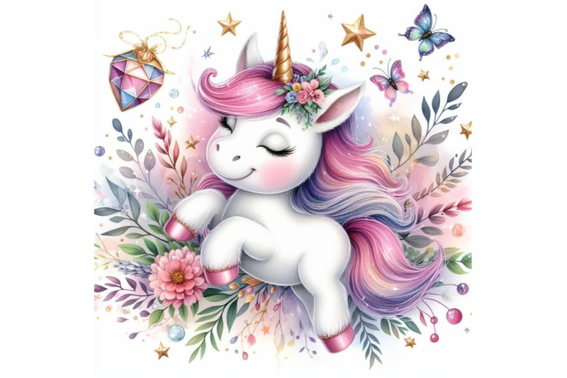 a-bundle-of-4-cute-little-magical-unicorn