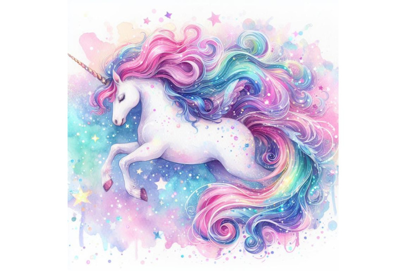 4-rainbow-unicorn-background-mermaid