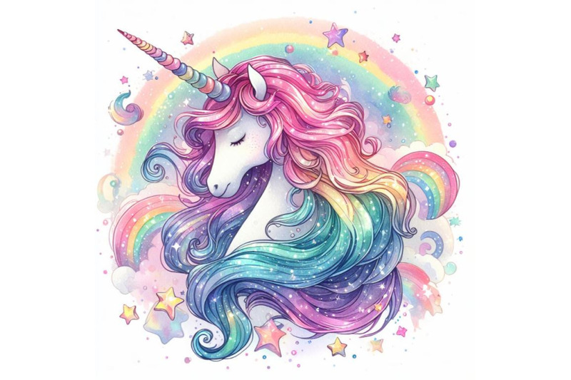 4-rainbow-unicorn-background-mermaid