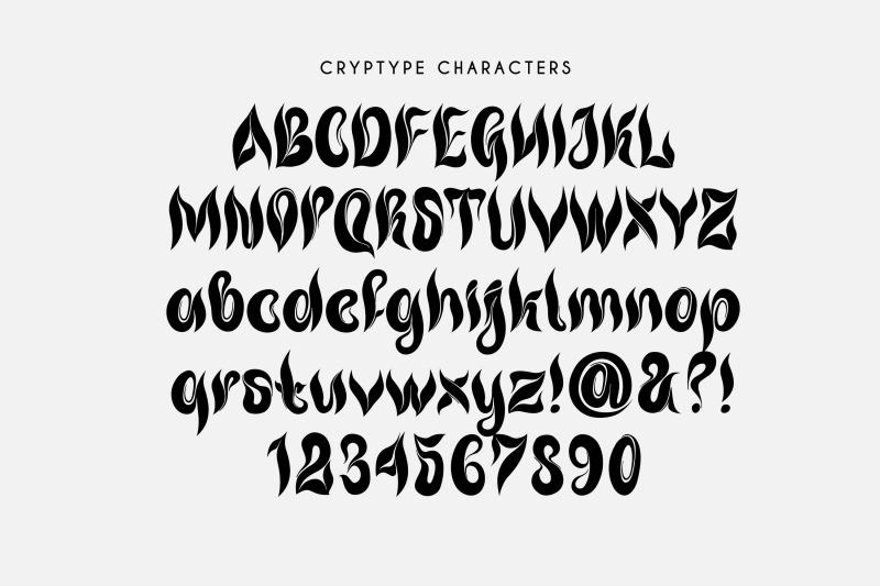 cryptype-modern-blackletter-font