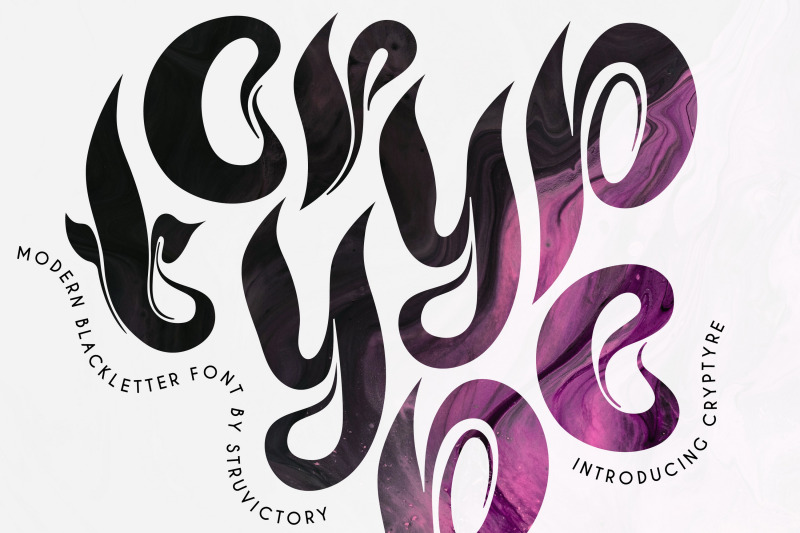 cryptype-modern-blackletter-font