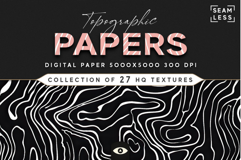 topographic-papers-seamless-texture-pack