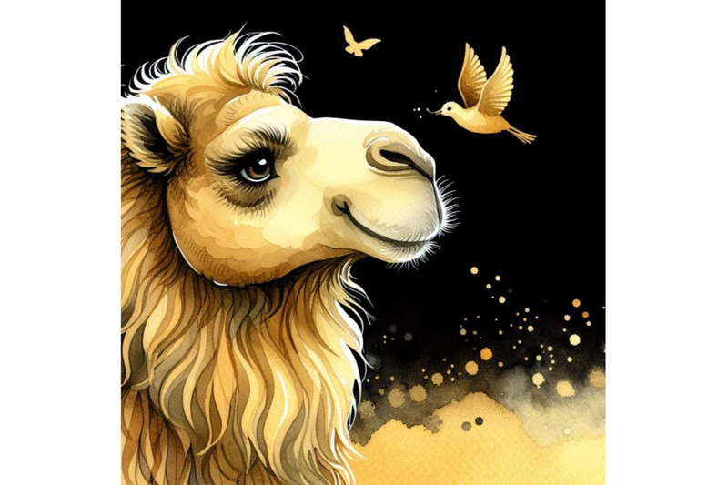 4-cute-camel-cartoon