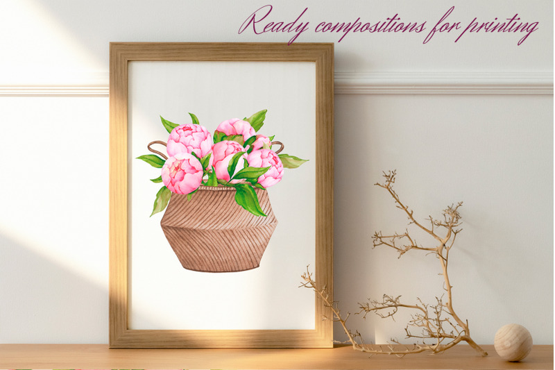 peonies-watercolor-collection-wreath-frames-clipart