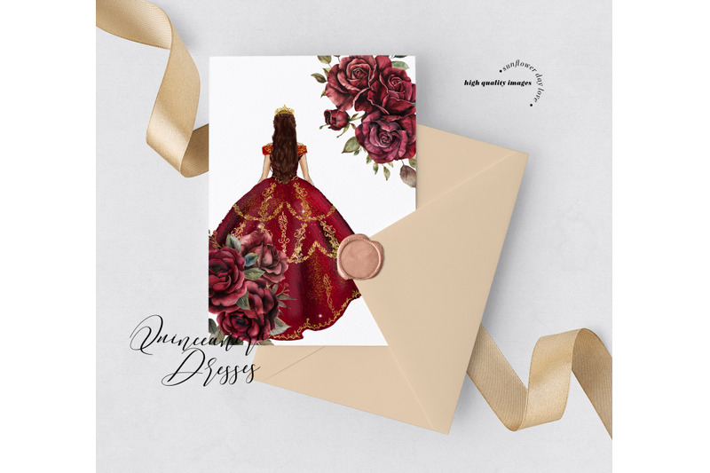 elegant-burgundy-princess-roses-clipart-burgundy-flowers