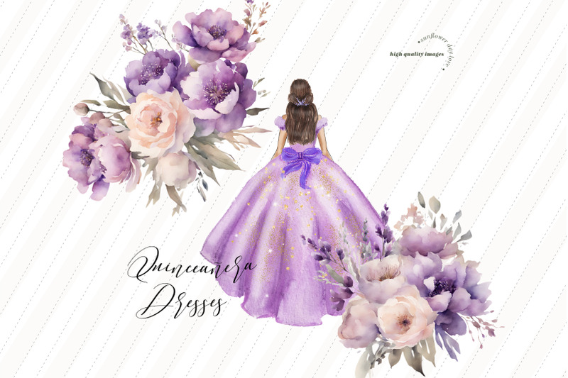 elegant-pastel-purple-princess-dress-clipart-purple-flowers