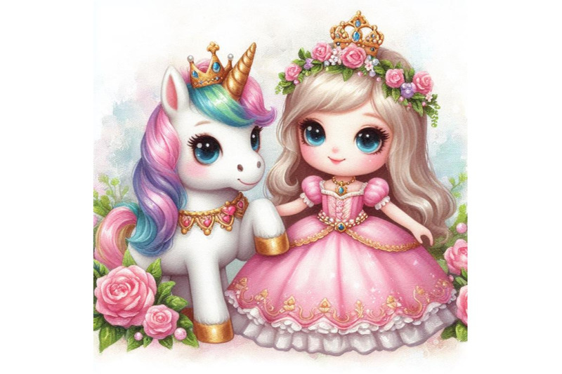 4-cute-cartoon-fairy-tale-princess